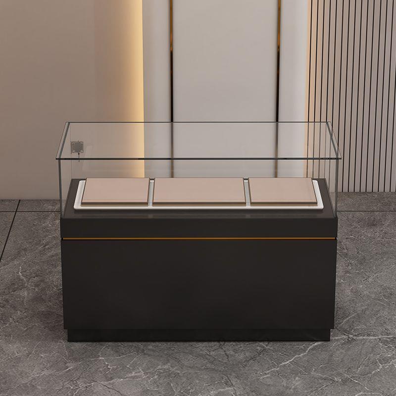 高端d制商场珠宝黄金首饰样品玻璃展示柜台博物馆文物玉器陈列柜