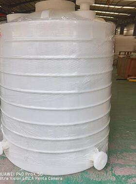2000L塑料储罐平底锥底塑料水箱1000升2立方PE水塔10吨雨水收集桶