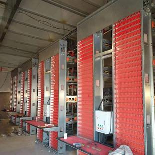 四层层叠式蛋鸡笼自动清粪养殖设备热镀锌蛋鸡养殖自动化设备定制