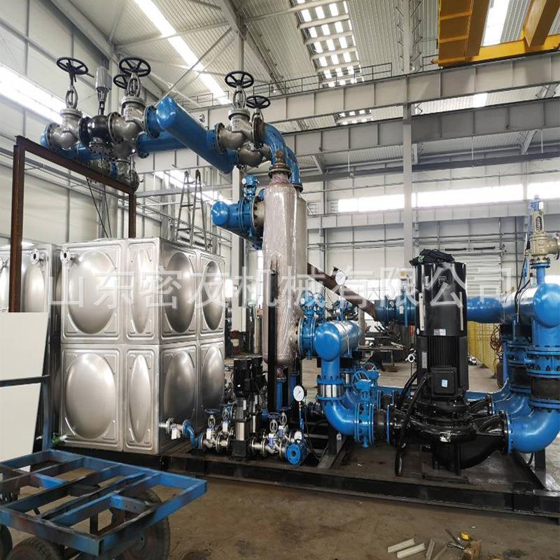 小区供暖用换热机组汽水换热机组螺旋缠绕式换热机组