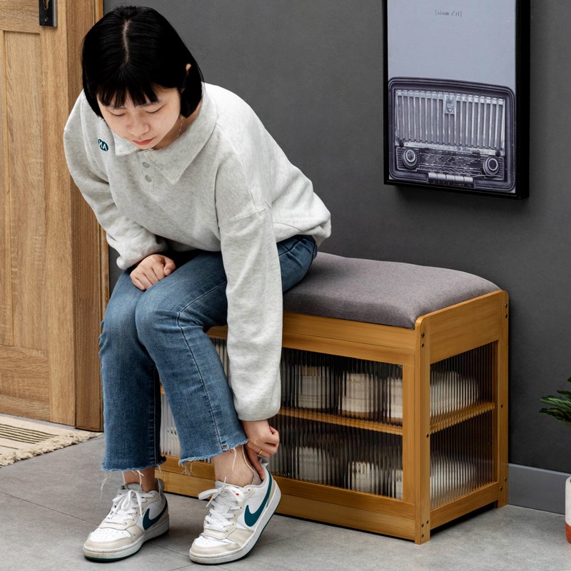 超薄鞋柜家用门口翻斗鞋架子大容量换鞋凳入户玄关简易收纳省空间