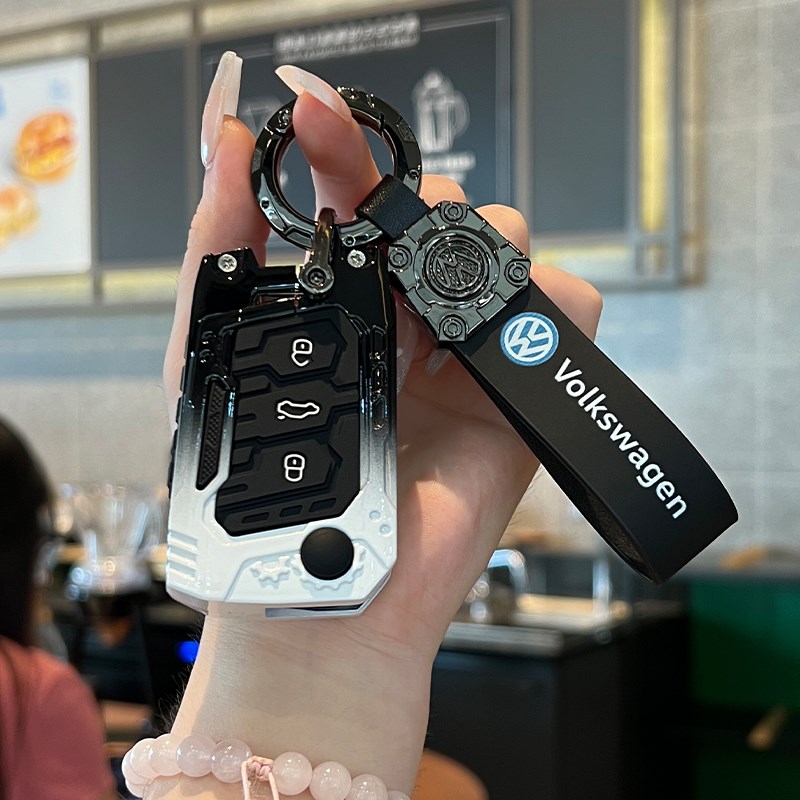 大众钥匙套专用速腾polo宝来帕萨塔探岳迈腾cc朗逸途岳汽车壳包扣