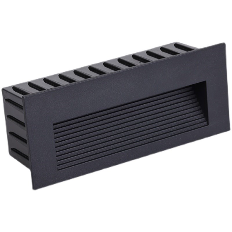 台阶灯地脚灯墙角灯LED户外防水嵌入踏步灯酒店楼梯小夜灯86底盒