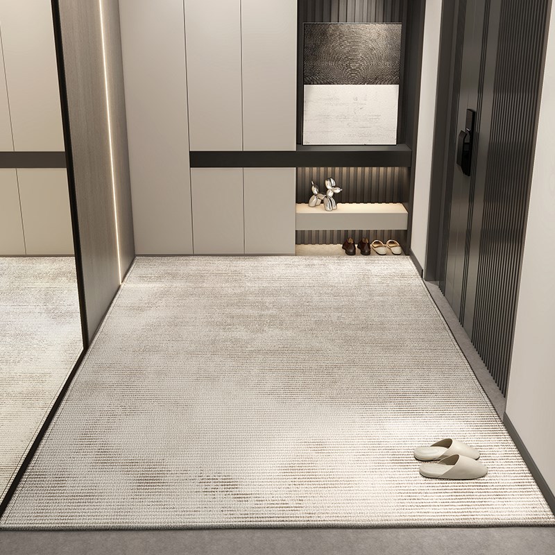 入户门口地毯高级感别墅门口地毯免洗耐脏入户门口脚垫满铺可定制