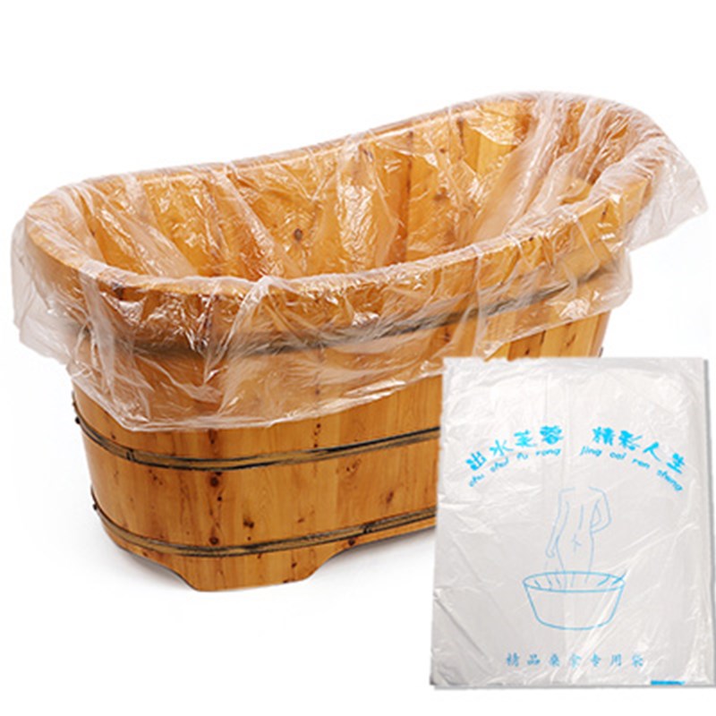 一次性浴缸膜浴桶袋木桶袋子浴缸膜沐浴袋塑料袋子美容院长2米3