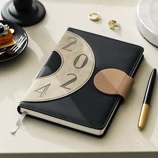 2024年日程本周计划本一周两页定制可印logo时间管理效率手册365