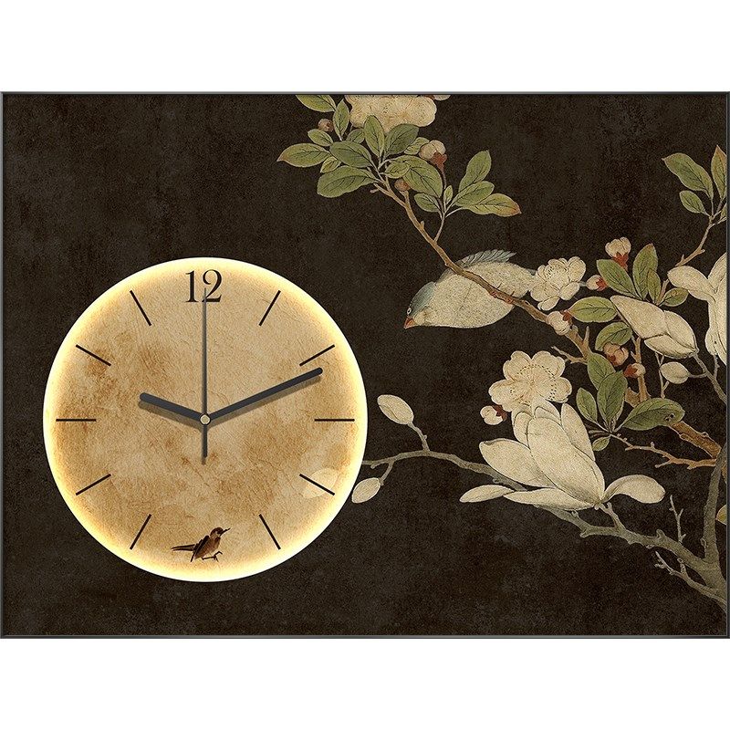 中古风电表箱装饰画带钟表法式复古配电箱遮挡挂画餐厅弱电箱盖板,家居饰品,现代装饰画,淘宝优惠券,粉丝福利购,淘宝优惠卷