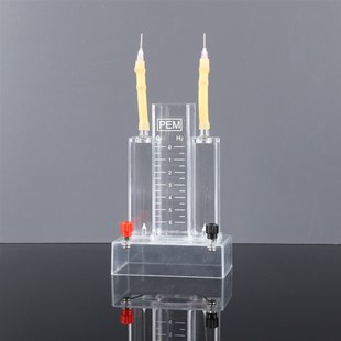 水电解实验器霍夫曼水电解演示器实验室电解水制取氢气氧气装置