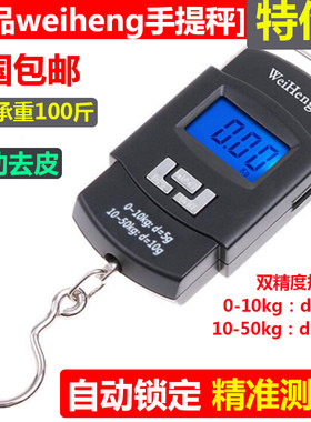 威衡婴儿体重秤家用宝宝称重布兜新生儿访视包称重器手提式电子秤