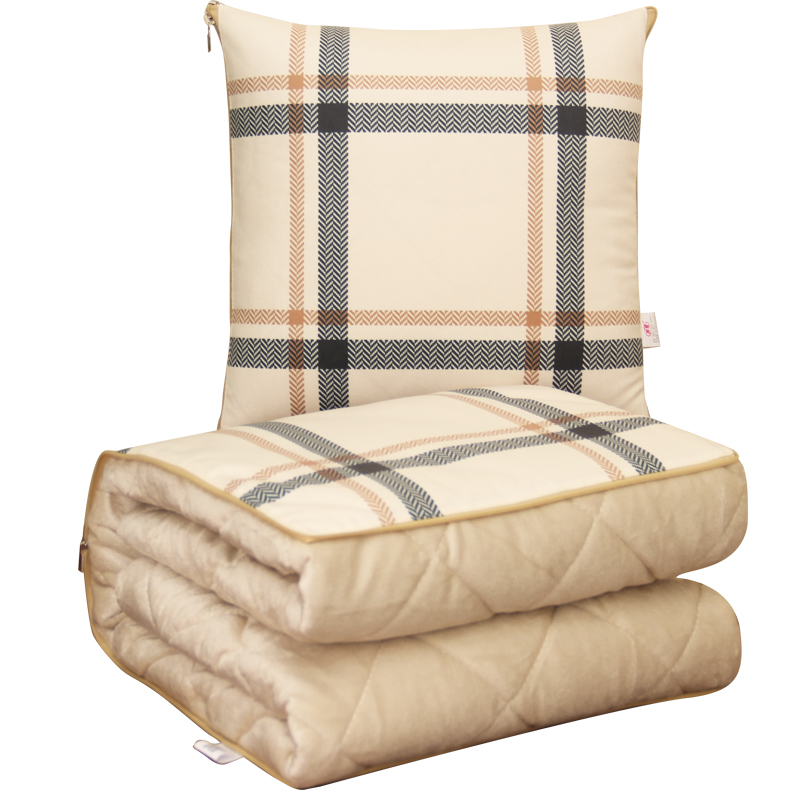 抱枕被子两用靠垫被办公室靠枕沙发靠背午休枕汽车毯子枕头空调被