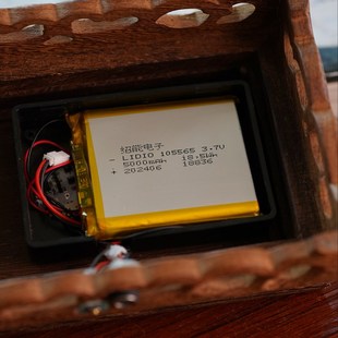 琉璃文昌塔聚宝盆貔貅佛像工艺品摆件发光加高实木底座长方形带灯