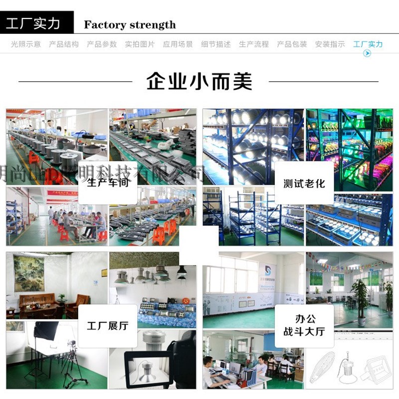 超亮LED投光灯100W200W400W1000W招牌广告工程广场大功率照明灯