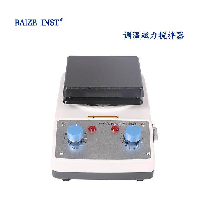 仪器TWCL-B型调温加热板磁力搅拌器实验室用