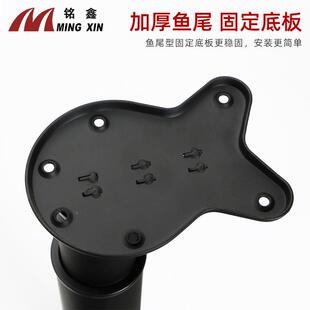 多功能伸缩可折叠吧台脚金降餐桌黑色/白撑支架办公会议升桌支脚