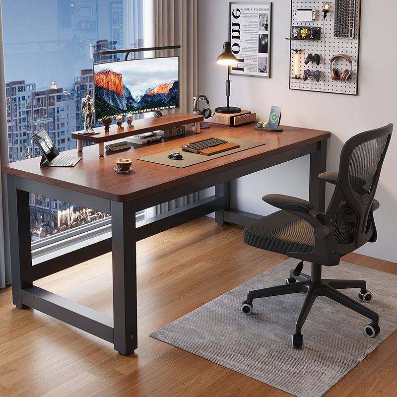 书桌电脑桌家用学习桌写字桌卧室简易桌子长方形工作台简约办公桌