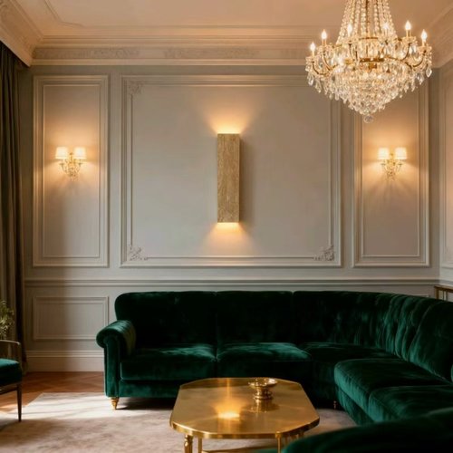 酒店别墅售楼处客厅卧室床头设计师款大理石壁灯意式轻奢背景墙灯