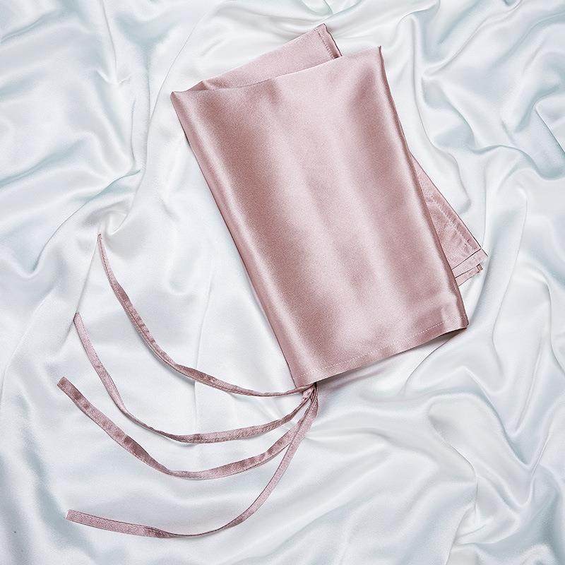 真枕1丝00蚕丝成人枕桑套高档儿童单人丝绸枕头19姆米真巾巾枕套