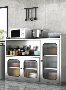 钢OLJ-CBG家用厨房碗柜餐边不柜橱柜备餐台餐茶水柜成品收锈纳厅