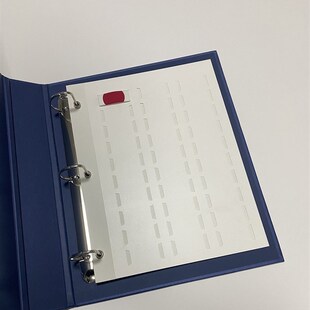 样本针织色卡三排面料小样插卡纱线本子600色布料样本册活页收纳