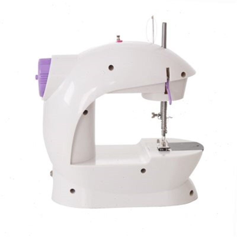 佳柔202金属钩尖家用缝纫机电动迷你台式微型吃厚缝小型车衣脚踏