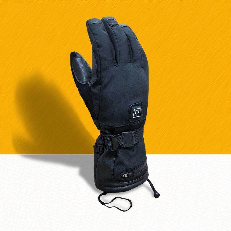 加热手套骑行发热保暖触屏防水户外滑雪可充电电自行车