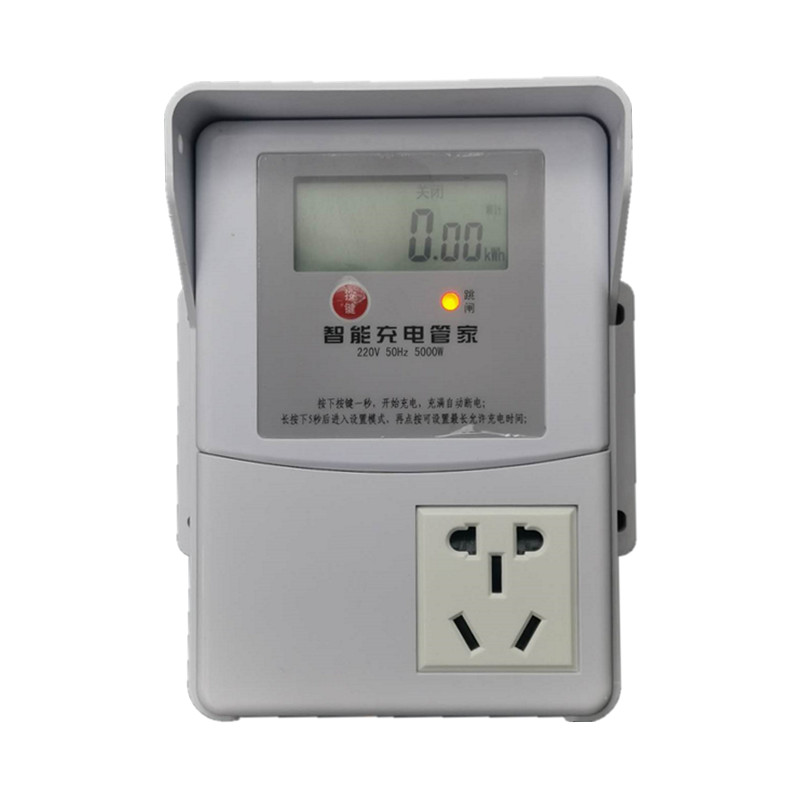 金雀电动汽车按键式CSY585-JS插座单位学校工用大功率充电桩