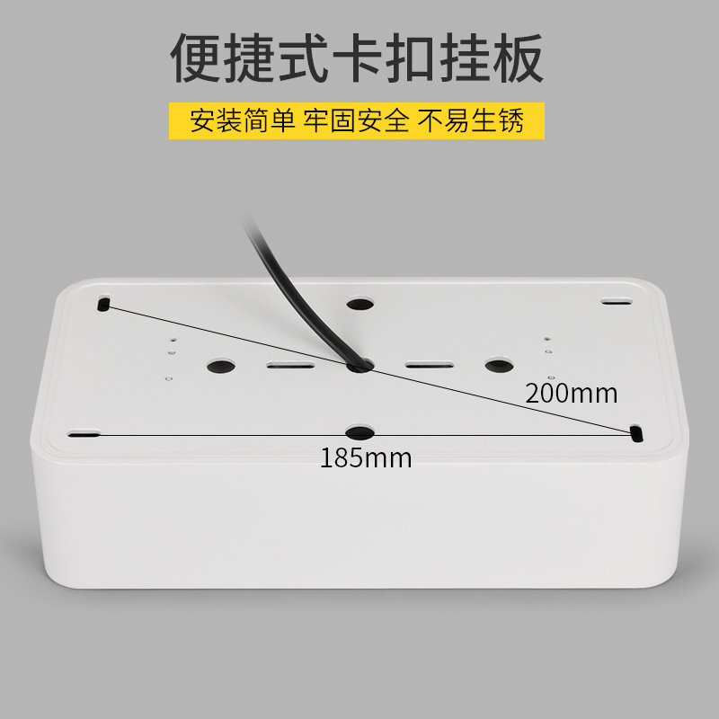 超薄明装单头头三头斗胆灯led盒子灯客厅吸顶式cob豆胆射灯筒灯