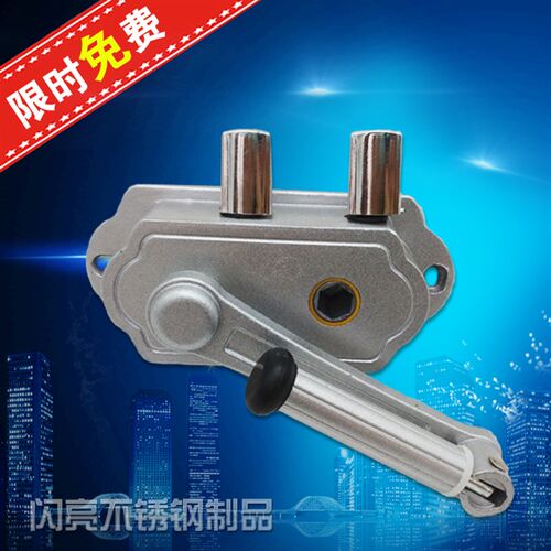 通用阳台 升降晾衣架手摇器 摇把 晒衣架配件升降器 双杆免打孔