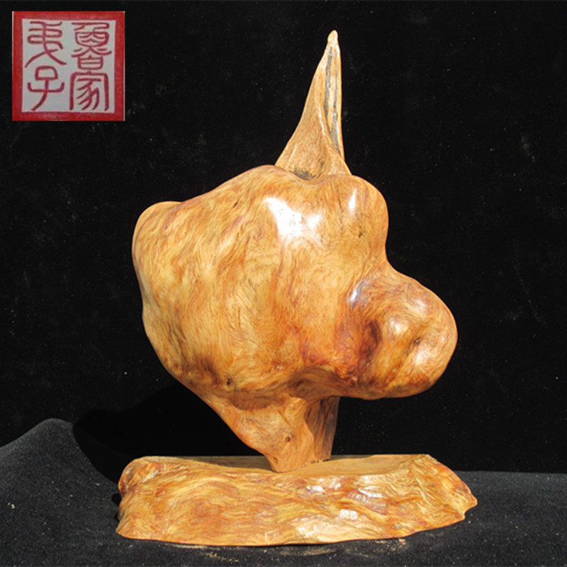 北沉香琥珀木根雕随型摆件松明子实木工艺把件家居木雕满油全透光