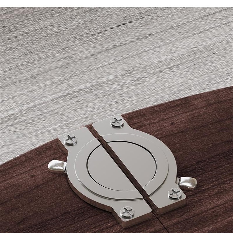 圆桌面板家用10人吃饭大圆桌面带转盘20人四分折叠圆台面圆形餐桌