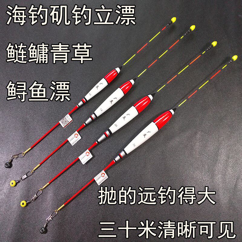 远投鱼漂立漂海钓漂矶钓夜光浮漂大物漂醒目豆鲢鳙青草鱼漂鲟鱼漂