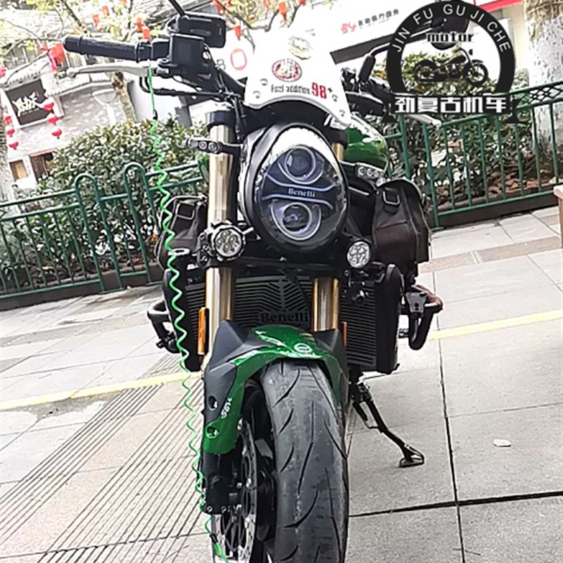 适用于贝纳利752S前挡风 大魔鬼BJ750改装导流罩挡风玻璃 遮阳板
