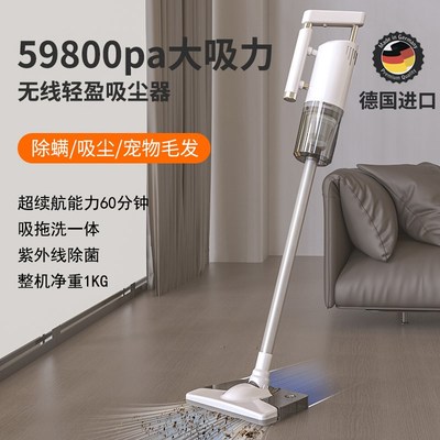 德国进口无线吸尘器家用吸拖一体大吸力手持式猫毛小型车载吸尘机