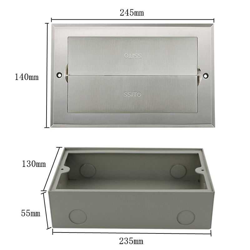 开门地插不锈钢隐藏 免焊HDMI音频卡侬VG话筒五孔多媒体地插座