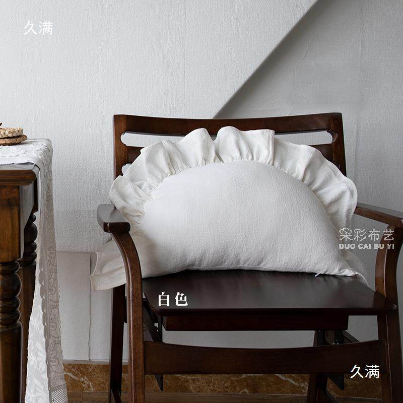新款饺子形枕tj#u+j#f状护腰枕靠抱苎麻棉麻床头软包靠背沙发靠垫,居家布艺,抱枕被,淘宝优惠券,粉丝福利购,淘宝优惠卷