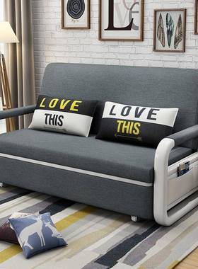 沙发床可折两叠床乳坐卧多可功能伸FSQ缩单人双人胶客厅用小户型