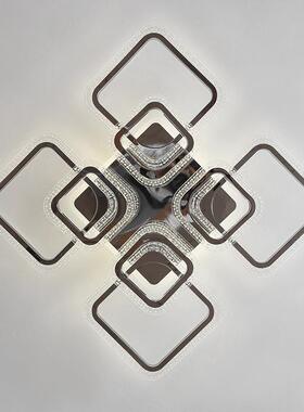 透气泡明d亚克26587力吸顶灯现代约方形简卧室餐厅书房酒店le吸顶