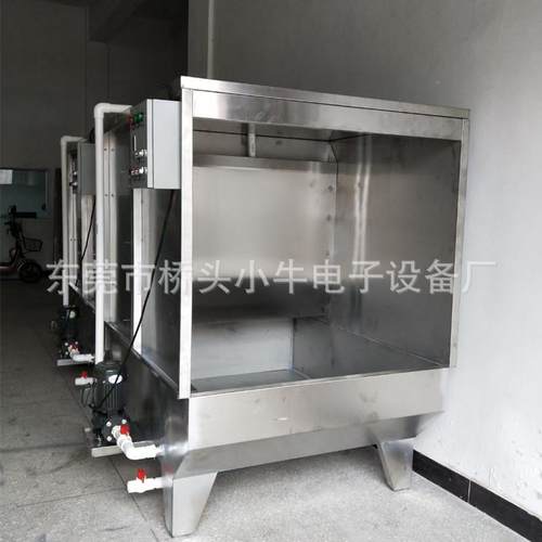 台中山水帘柜不水锈钢喷油机不锈钢喷单双位喷漆五金产工品抛光喷