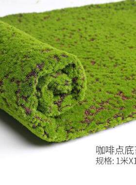 真青景苔藓草皮假苔仿藓绿植墙装面饰橱窗墙观盆景植物人工123草