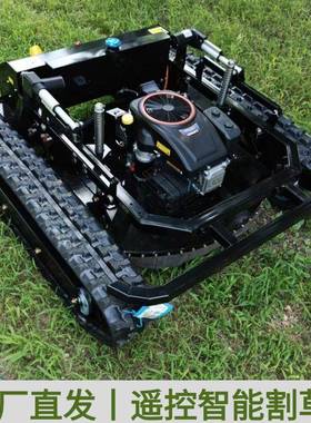 源工厂遥控草头机家用草坪碎草机割四冲程式用农果园打草除BJA草