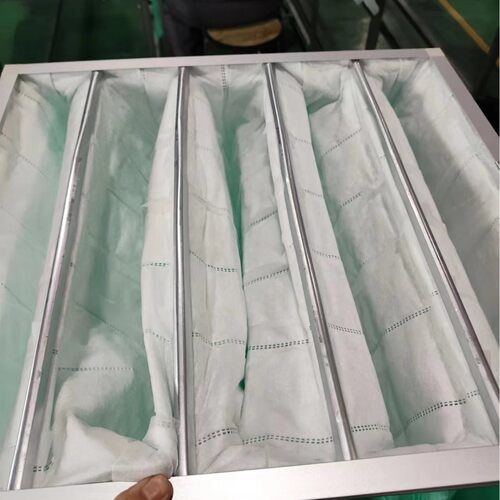 铝框无纺布过滤网 中效袋式空气过滤器F7  过滤精度大阻力小