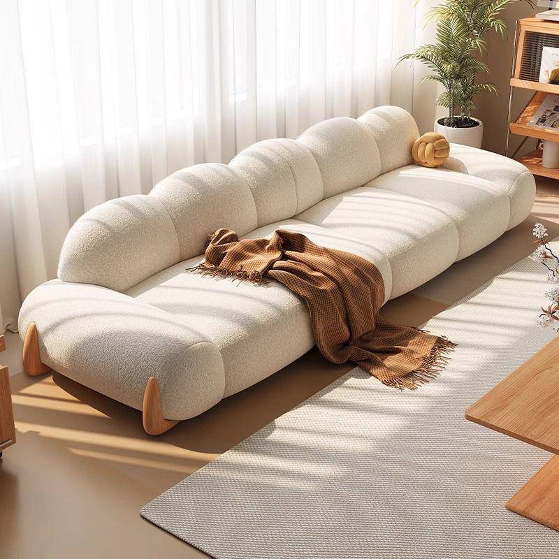 沙发排日式直原木沙发约现代客厅奶油风猫抓布风泰迪61866802绒简