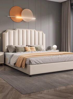 奢NRB095#科技布床NRFB095免洗现简约小户型1.8米布艺双人床F代港