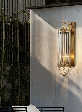 户外壁灯防水花欧式廊庭院外墙壁灯外酒店室阳台过道L1904走别墅