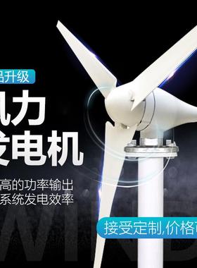 风力发电机V家用2磁20小型风能大MMG功率光12v24v永带风发电丁欧