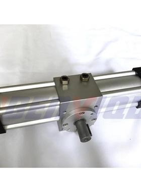 现货气立可型大扭摆9动气缸RTH6-0度旋转气缸RTHR型号63-180可调T