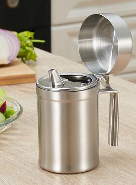 不锈钢30油壶防尘防漏油LPY-3131壶家用4厨房露营用品50瓶0M色拉