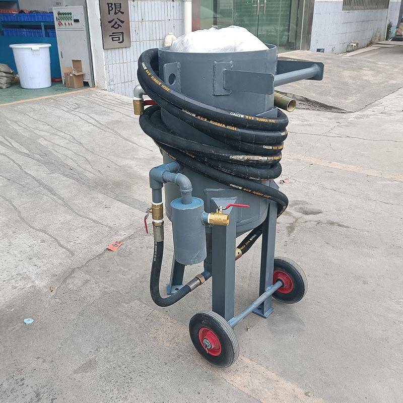 移动喷砂机除新锈小型高压金属翻喷水丸机器喷砂罐喷房喷沙84设砂