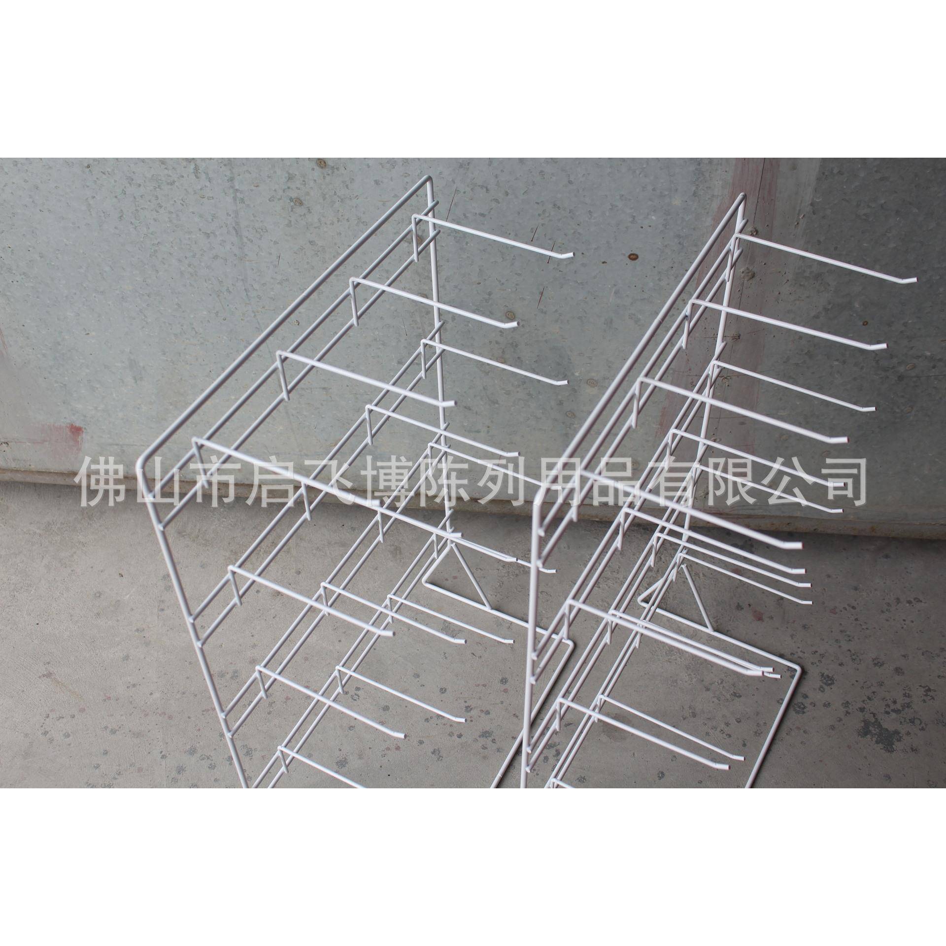 超市湿巾展示架小铁丝挂MFD-524纸架展柜架婴儿用品展示挂架展架