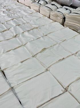 白色色擦机布工KEH准业抹布吸水吸油棉不掉毛纱清洁纯标尺寸